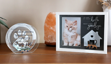Load image into Gallery viewer, Cat Goodbye Shadow Box 9.5" x 7.5"