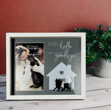 Load image into Gallery viewer, Cat Goodbye Shadow Box 9.5" x 7.5"