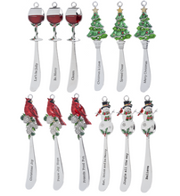 Load image into Gallery viewer, Spread Cheer Asst Christmas Spreaders w/ card $9.99 per spreader