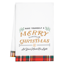 Load image into Gallery viewer, Holiday Message Tea Towels