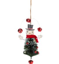 Load image into Gallery viewer, Vintage Look Snowman Ornaments