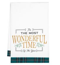 Load image into Gallery viewer, Holiday Message Tea Towels