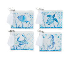 Load image into Gallery viewer, Summer Coastal Fish Coin Purses