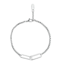 Load image into Gallery viewer, Connections Silver Bracelet by Alexa's Angels