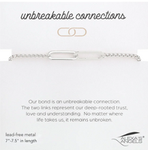 Load image into Gallery viewer, Connections Silver Bracelet by Alexa's Angels