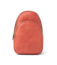 Load image into Gallery viewer, Vegan Leather Coral Sunset Sling