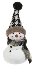 Load image into Gallery viewer, Cozy Snowman Pocket Figurine