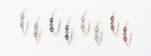 Load image into Gallery viewer, Crystal Hoop Earrings