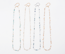 Load image into Gallery viewer, Dainty Long Stone Necklace