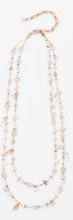 Load image into Gallery viewer, Dainty Layered Wire Necklace with Stones