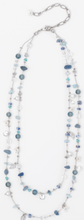 Load image into Gallery viewer, Dainty Layered Wire Necklace with Stones