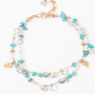 Load image into Gallery viewer, Dainty Wire Stone Bracelet