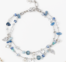 Load image into Gallery viewer, Dainty Wire Stone Bracelet