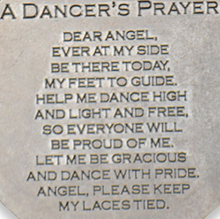 Load image into Gallery viewer, Dancer Prayer Backpack/ Purse Clip
