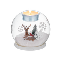 Load image into Gallery viewer, Montages Reindeer Tea Light Holder