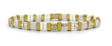 Load image into Gallery viewer, Diamond Tila Bracelet