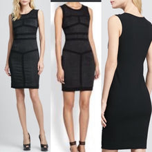 Load image into Gallery viewer, Diane von Furstenberg Black Sheath Dress SALE $99.00!