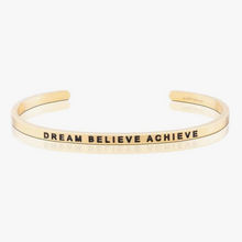 Load image into Gallery viewer, Dream, Believe, Achieve MantraBand Bracelet