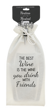 Load image into Gallery viewer, Drinks with Friends Wine Gift Bag