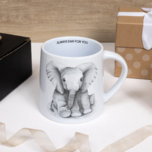 Load image into Gallery viewer, Ear For You 17 oz Elephant Mug