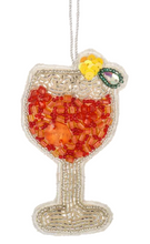 Load image into Gallery viewer, Beaded Holiday Cocktail Ornaments