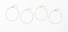 Load image into Gallery viewer, Enamel Beaded Anklet