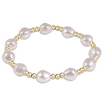 Load image into Gallery viewer, Enewton Extends Admire Gold 3mm Bead Bracelet - Pearl
