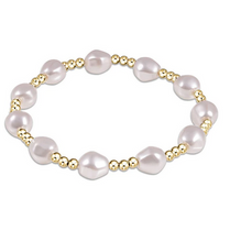 Load image into Gallery viewer, Enewton Extends Admire Gold 3mm Bead Bracelet - Pearl