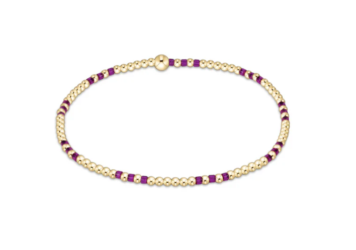 enewton • Hope Joy Pattern 2mm Bead Bracelet - Turquoise main image 0