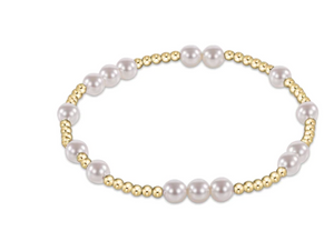 Enewton Extends Hope Unwritten 5mm Bead Bracelet - Pearl