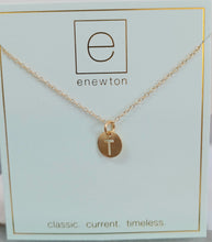 Load image into Gallery viewer, Enewton Initial 16" Necklaces Respect Small Gold Discs
