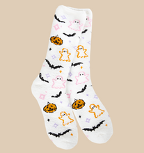 Load image into Gallery viewer, Halloween Cozy Crew Socks