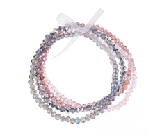 Load image into Gallery viewer, Faceted Beaded Stretch Bracelet Set