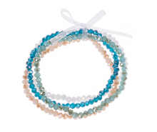 Load image into Gallery viewer, Faceted Beaded Stretch Bracelet Set