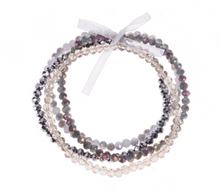 Load image into Gallery viewer, Faceted Beaded Stretch Bracelet Set
