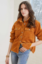 Load image into Gallery viewer, Brienne Corduroy Shacket/ Jacket