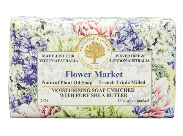 Flower Market Organic Shea Butter Bar Soap