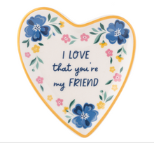 Load image into Gallery viewer, Friend Heart Trinket Dish