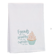 Load image into Gallery viewer, Friends Are Sprinkles Tea Towel