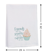 Load image into Gallery viewer, Friends Are Sprinkles Tea Towel