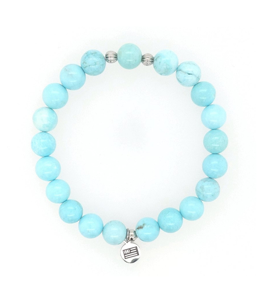 T. Jazelle Limited Edition Blue Howlite Stacking Bracelet
