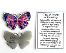Load image into Gallery viewer, The Miracle of Each Day Butterfly Charm
