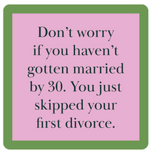 Load image into Gallery viewer, Funny Coaster First Divorce