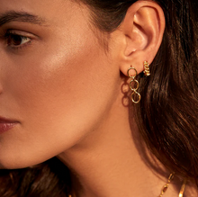 Load image into Gallery viewer, Gemma Gold Chain Earrings
