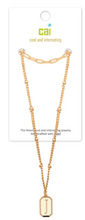 Load image into Gallery viewer, Gold Layering Initial Necklaces