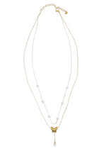 Load image into Gallery viewer, Now She Flies with the Butterflies Necklace Gold