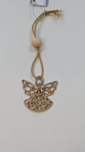Load image into Gallery viewer, Gold Guardian Angel Ornament