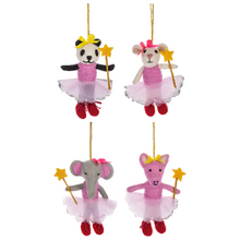 Load image into Gallery viewer, Handcrafted Sugarplum Animal Ornaments