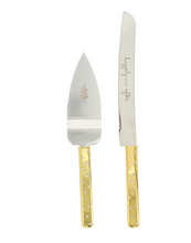 Load image into Gallery viewer, Happily Ever After Cake Knife and Server Set