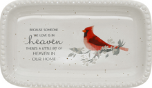 Load image into Gallery viewer, Heaven In Our Home- 5"x3" Cardinal Keepsake Dish